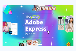 基于 AI 的图像 / 视频编辑器，图形设计工具 Adobe Express 正式开放 - AIBetas